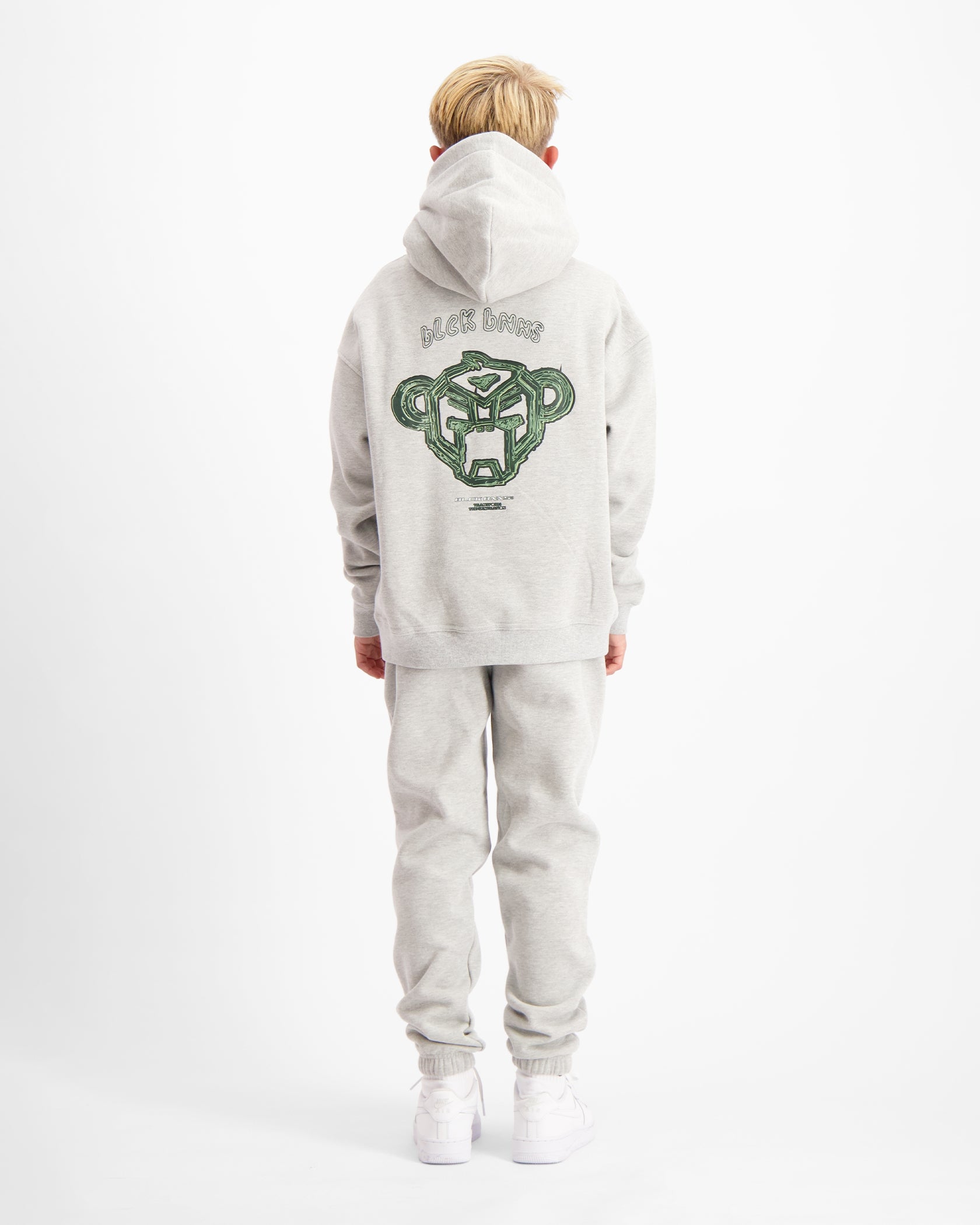 KIDS SKETCH SWEATSUIT | Melange Grau