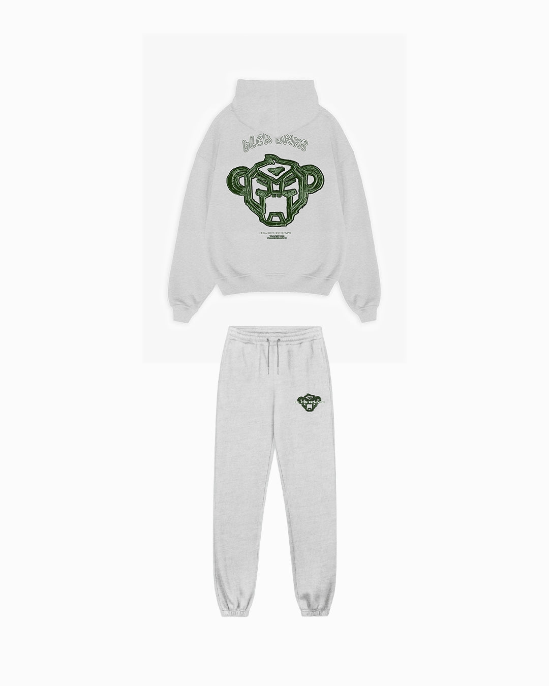 KIDS SKETCH SWEATSUIT | Melange Grau