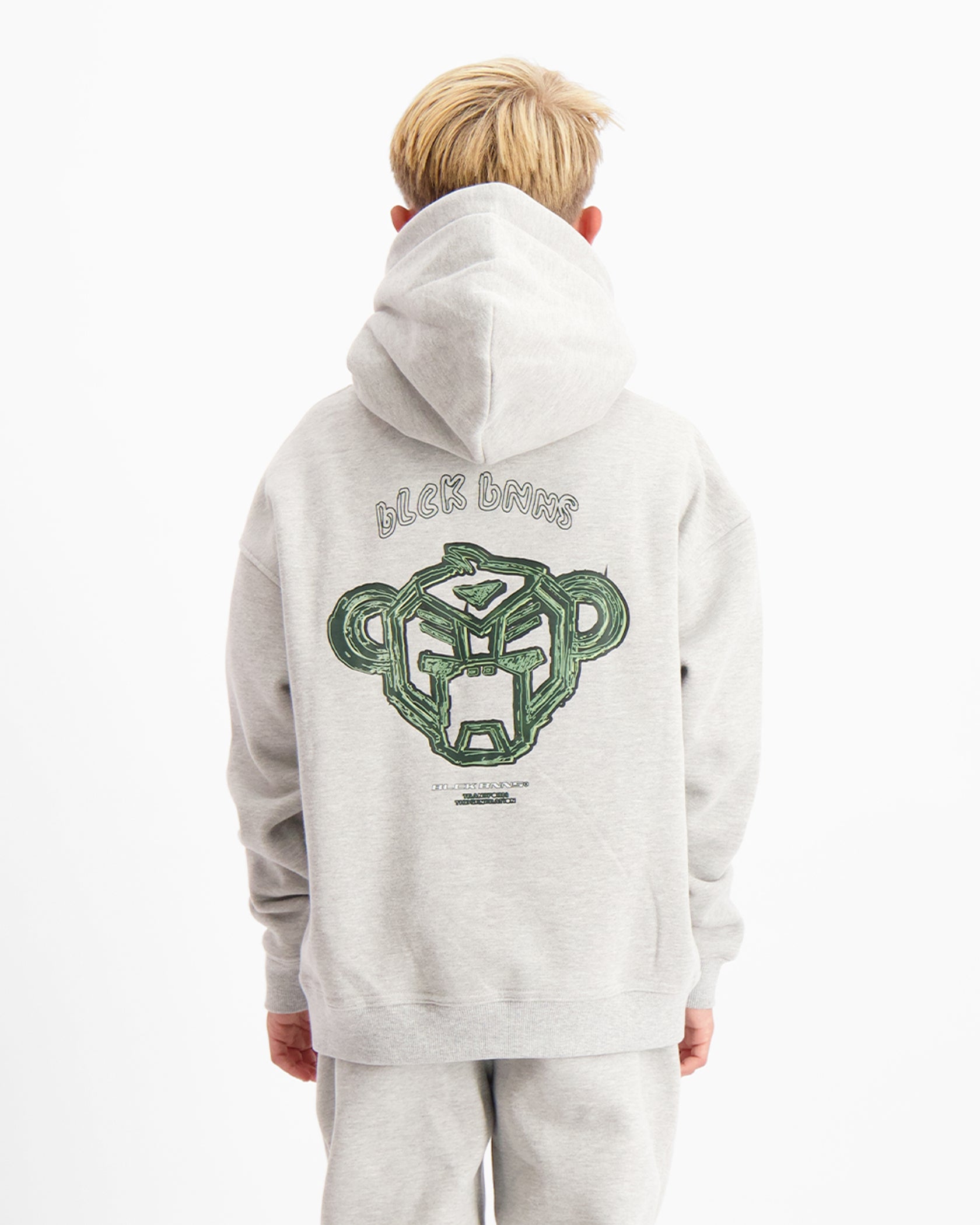 KIDS SKETCH SWEATSUIT | Melange Grau