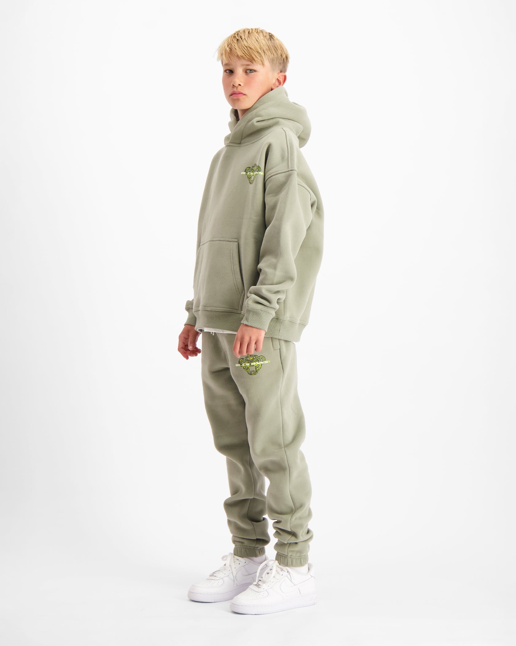 KIDS SKETCH SWEATSUIT | Grün