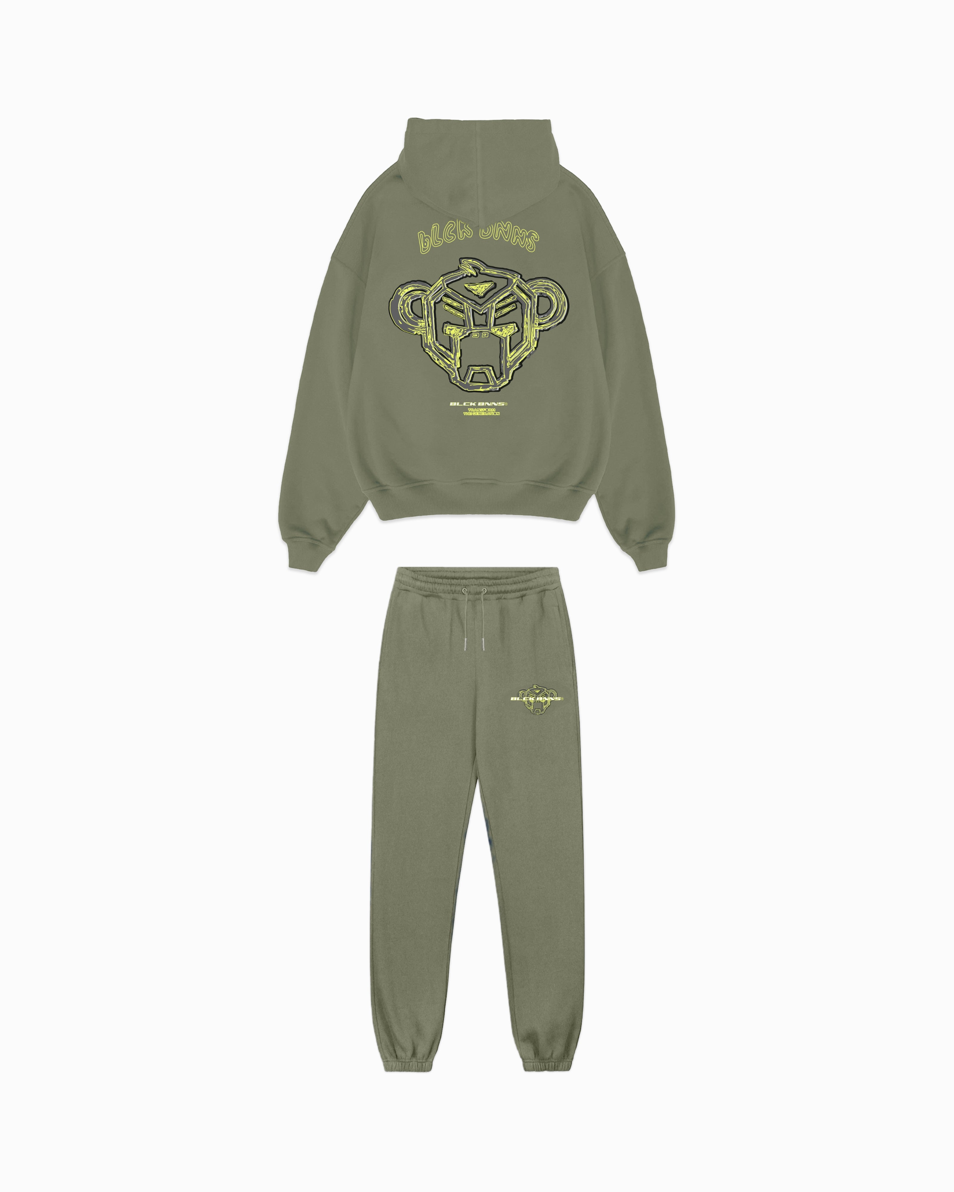KIDS SKETCH SWEATSUIT | Grün