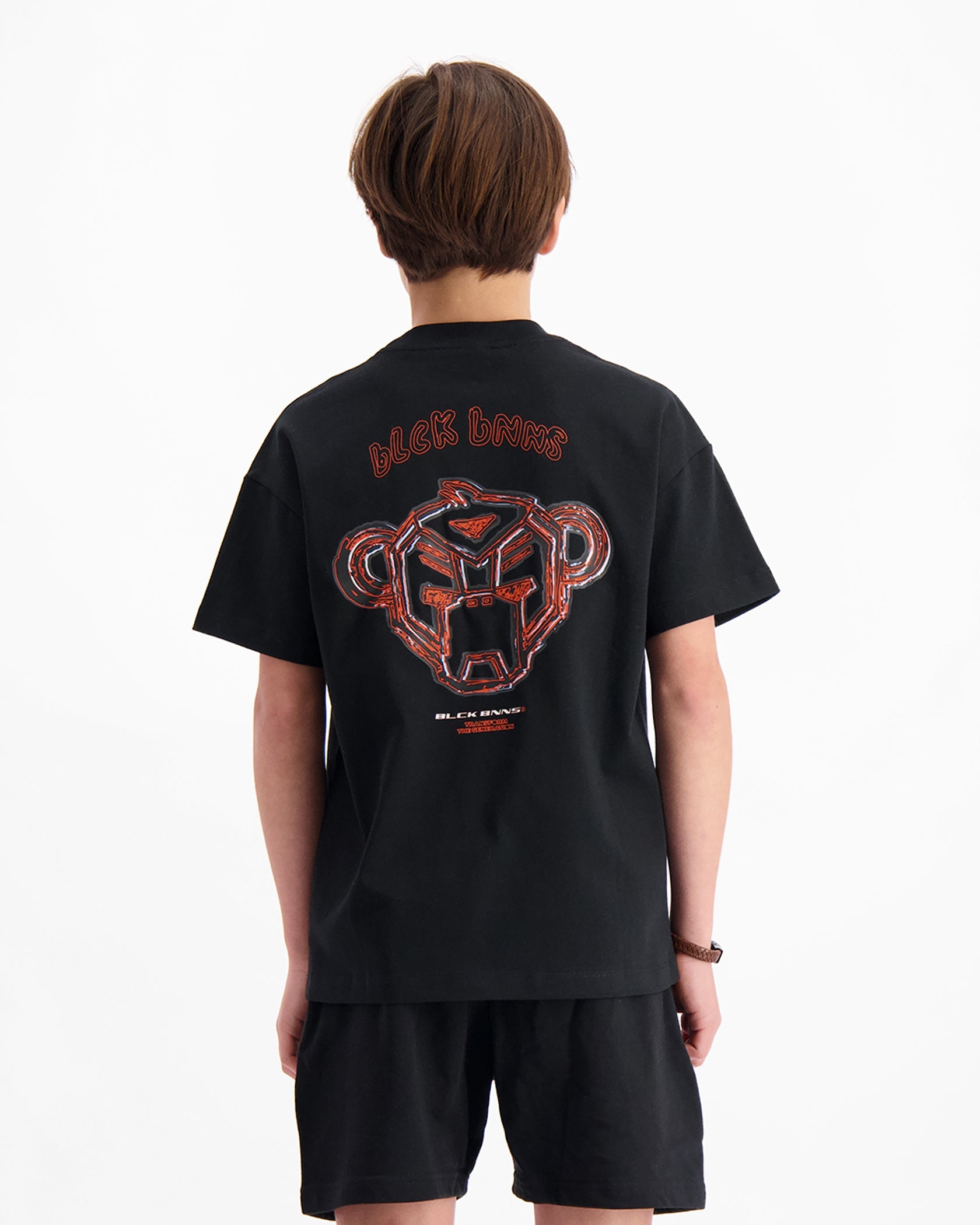 KIDS SKETCH TWINSET | Schwarz