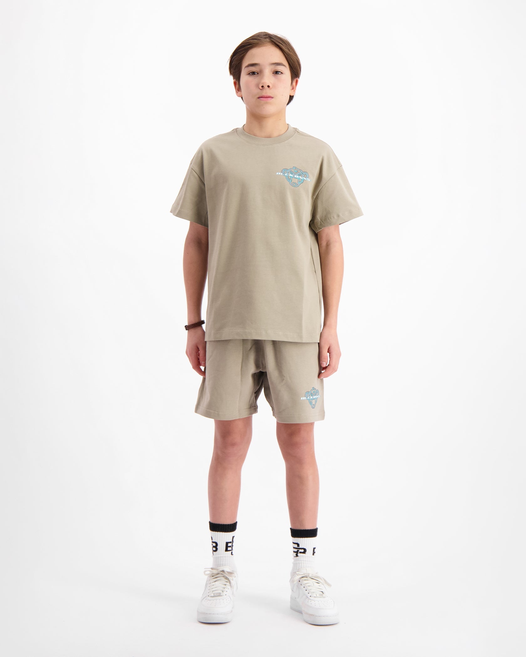 KIDS SKETCH TWINSET | Taupe