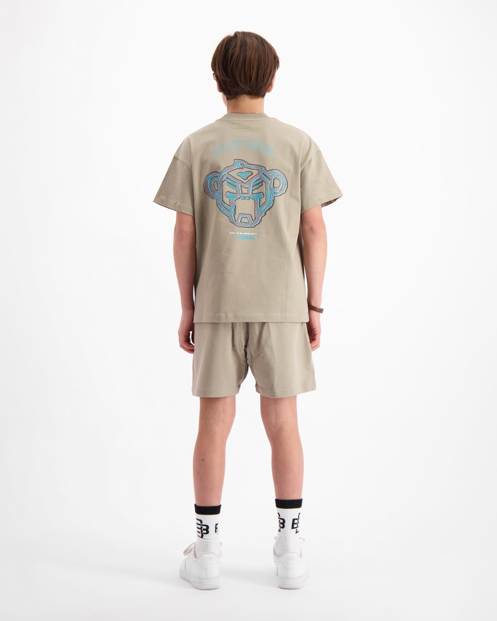 KIDS SKETCH TWINSET | Taupe