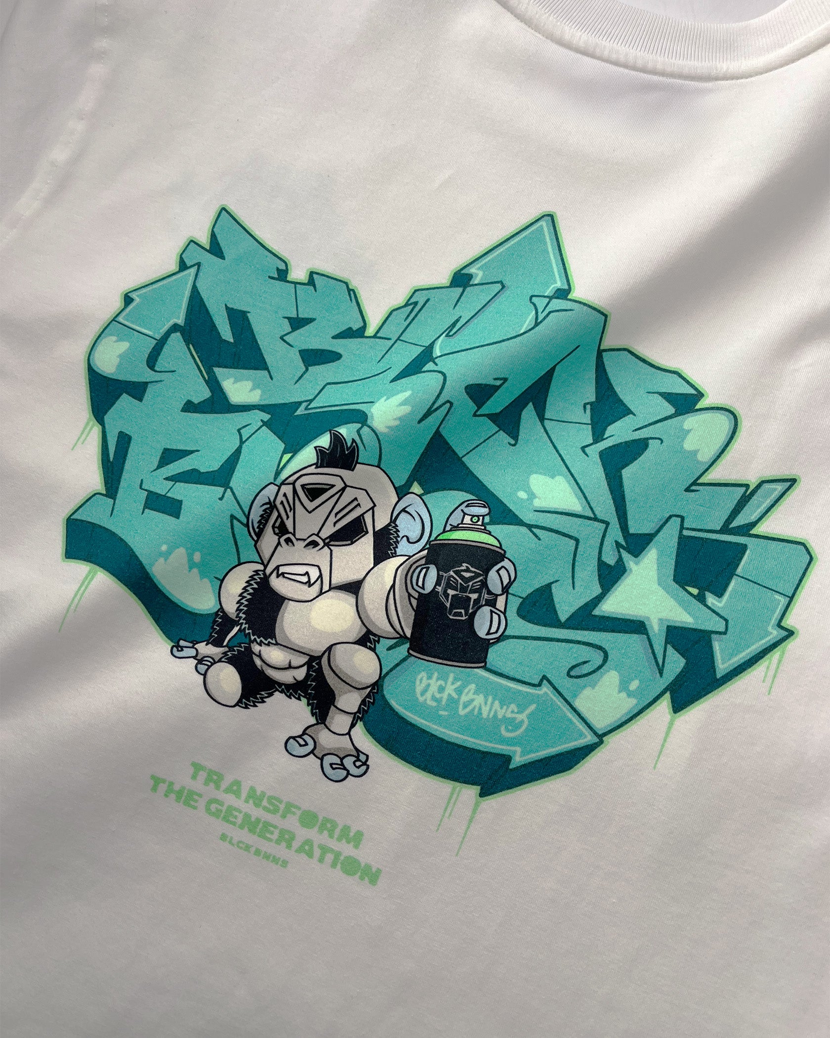 KIDS SPRAYED T-SHIRT | Weiß