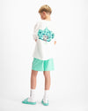 KIDS SPRAYED T-SHIRT | Weiß