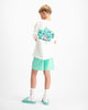 KIDS SPRAYED T-SHIRT | Weiß