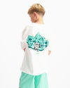 KIDS SPRAYED T-SHIRT | Weiß
