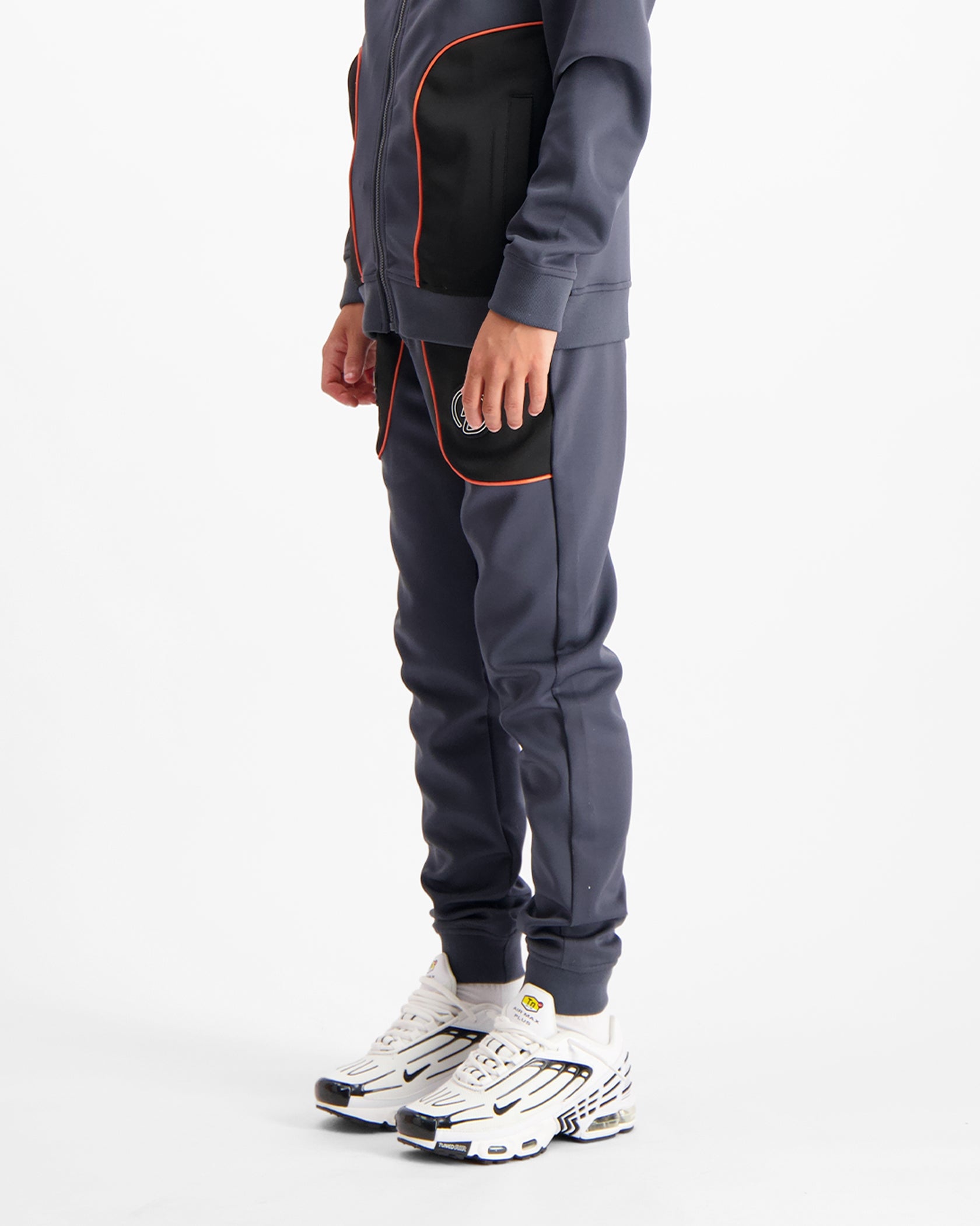 KIDS TEAR TRACKPANTS | Charcoal