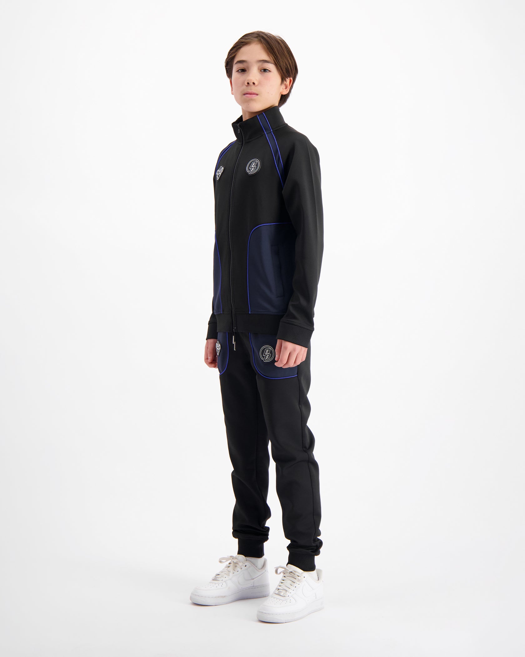 KIDS TEAR TRACKSUIT | Schwarz