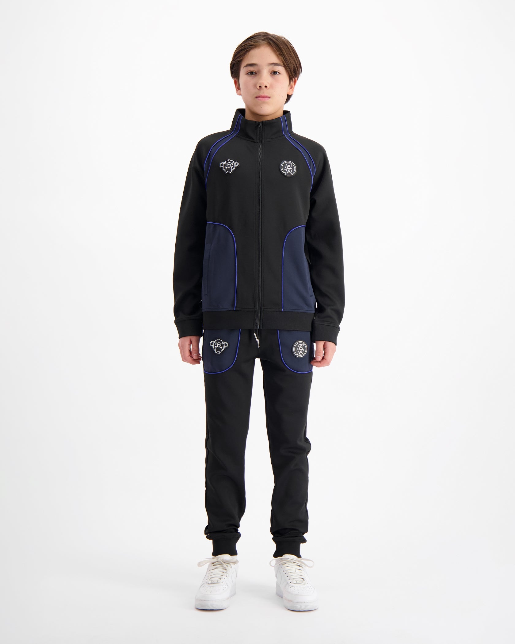 KIDS TEAR TRACKSUIT | Schwarz