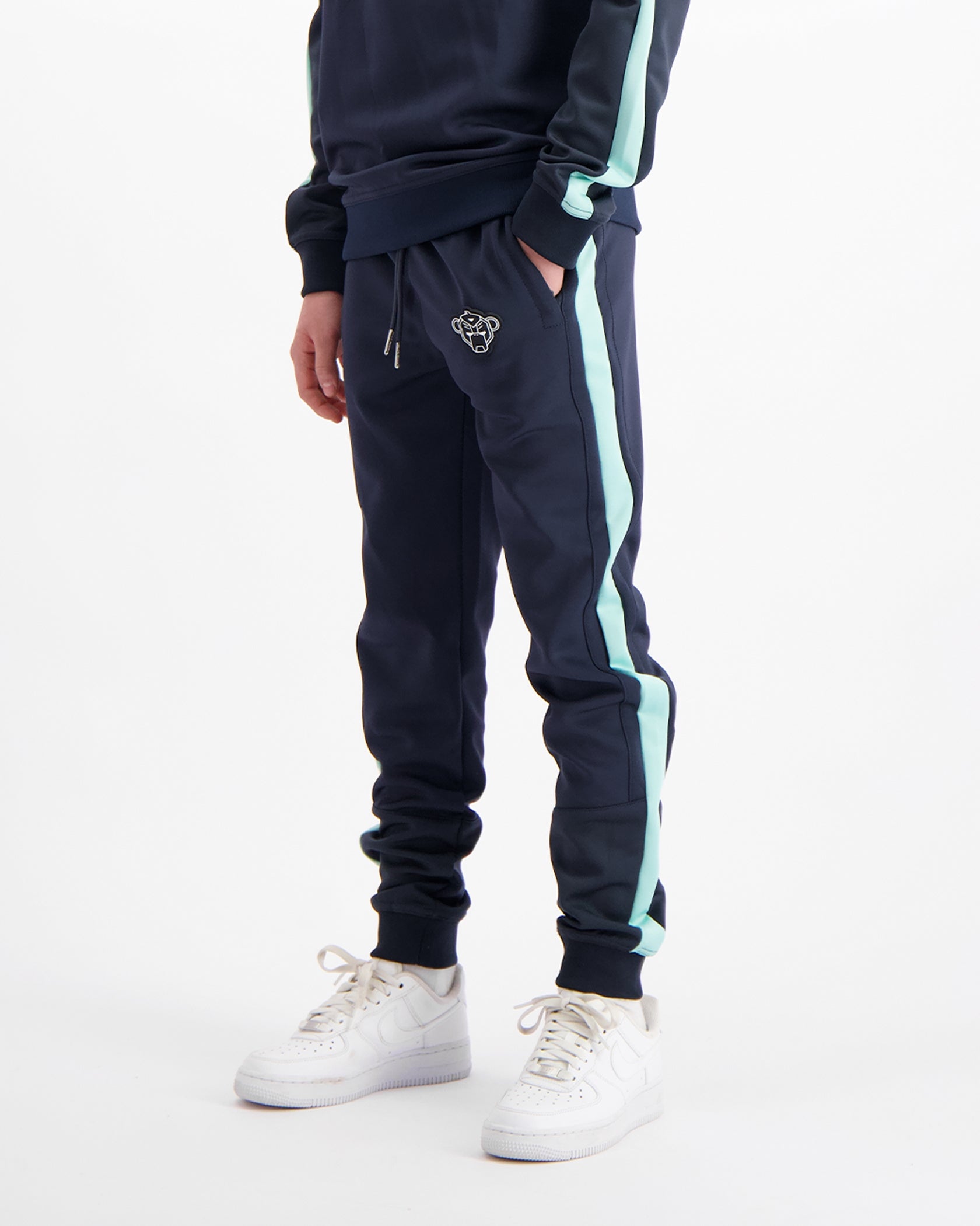 KIDS TRILL TRACKPANTS | Navy