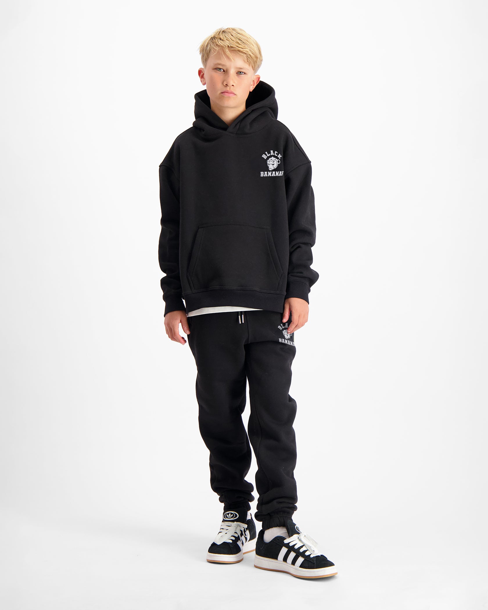 KIDS VARSITY SWEATSUIT | Schwarz