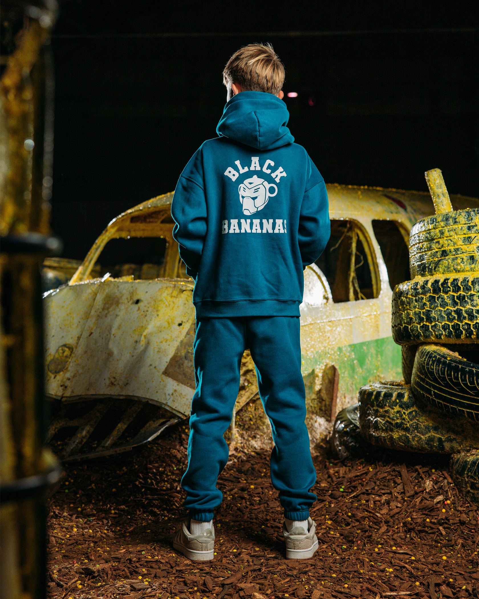 KIDS VARSITY SWEATSUIT | Grün