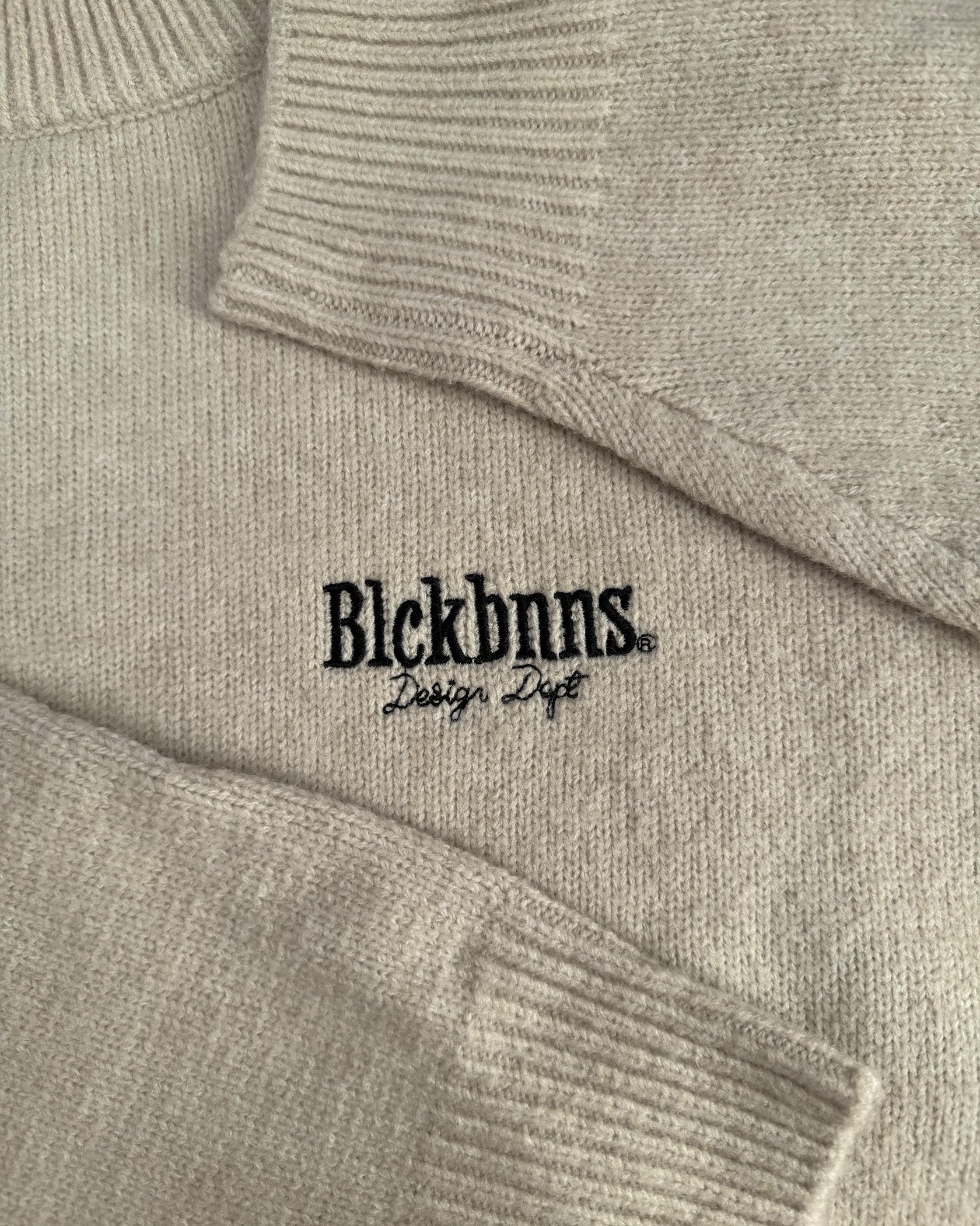 Gestrickter Pullover | Beige