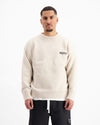 Gestrickter Pullover | Beige