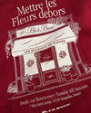 LES FLEUR HOODIE | Burgundy