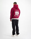 LES FLEUR HOODIE | Burgundy