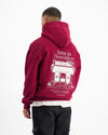 LES FLEUR HOODIE | Burgundy