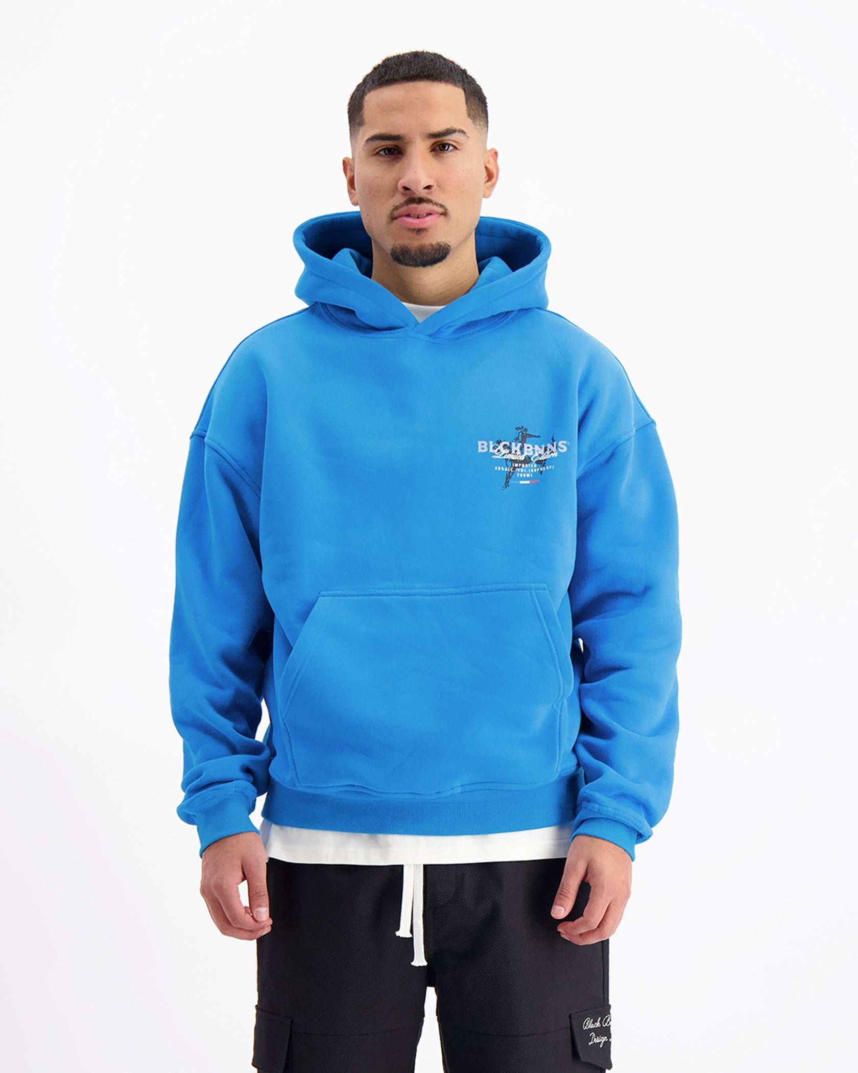 LIQUID HOODIE | Blau