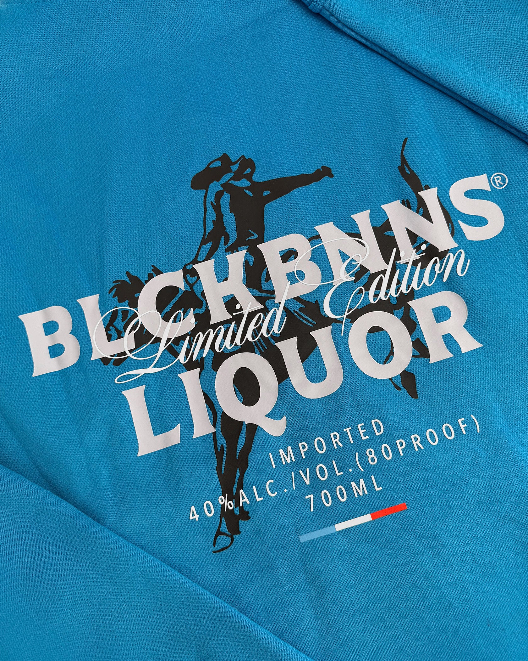 LIQUID HOODIE | Blau