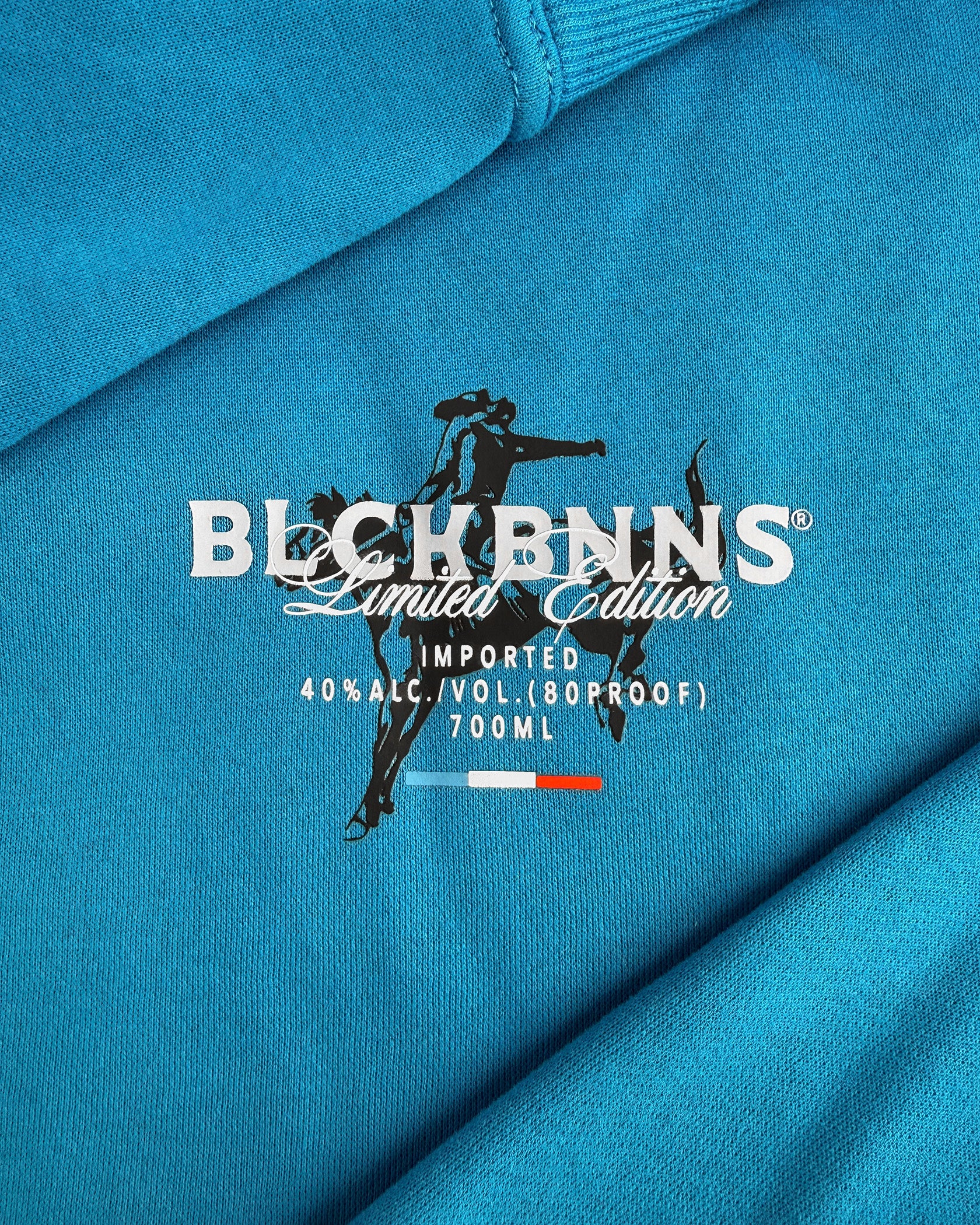 LIQUID HOODIE | Blau
