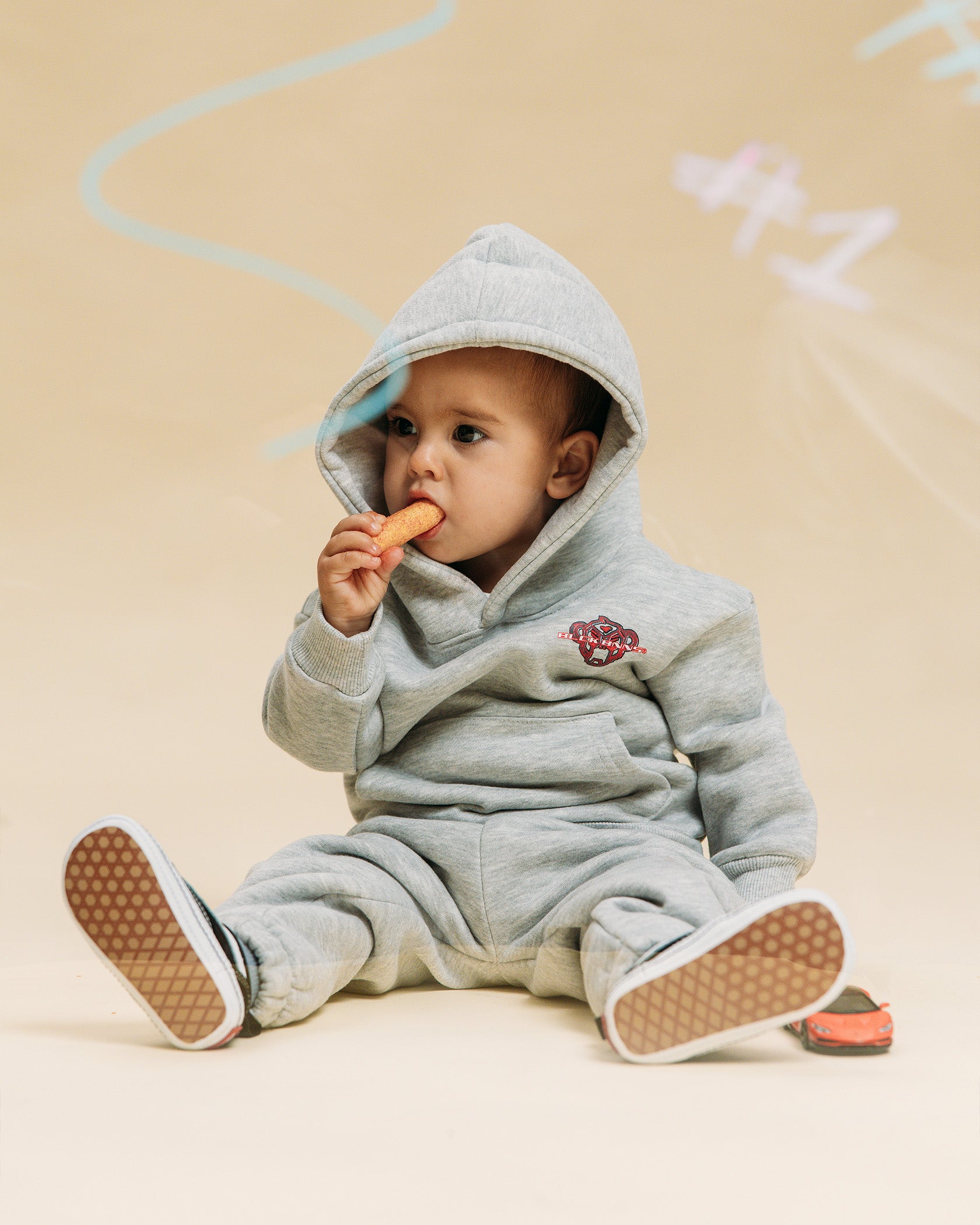 MC SKETCH SWEATSUIT | Melange Grau