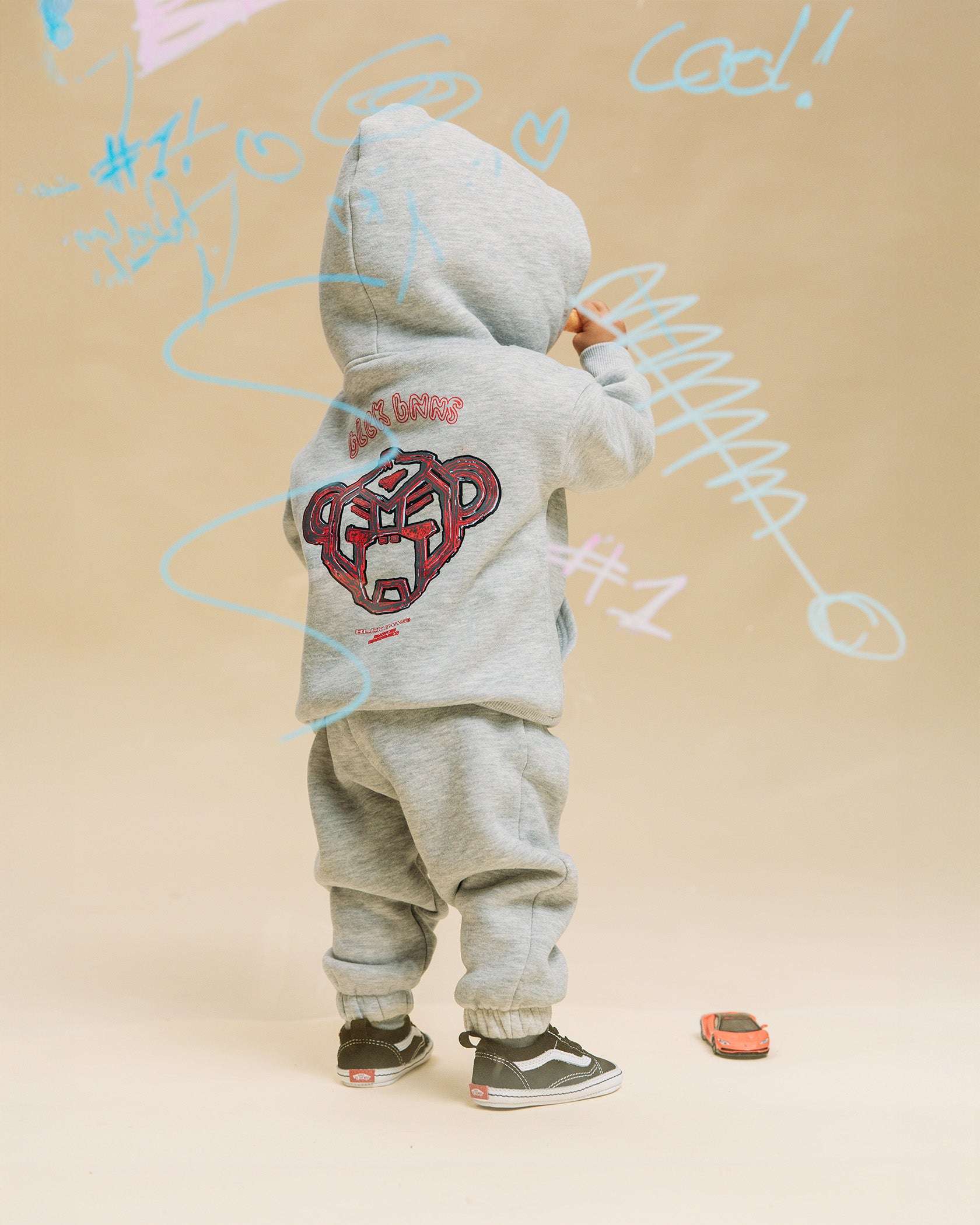 MC SKETCH SWEATSUIT | Melange Grau