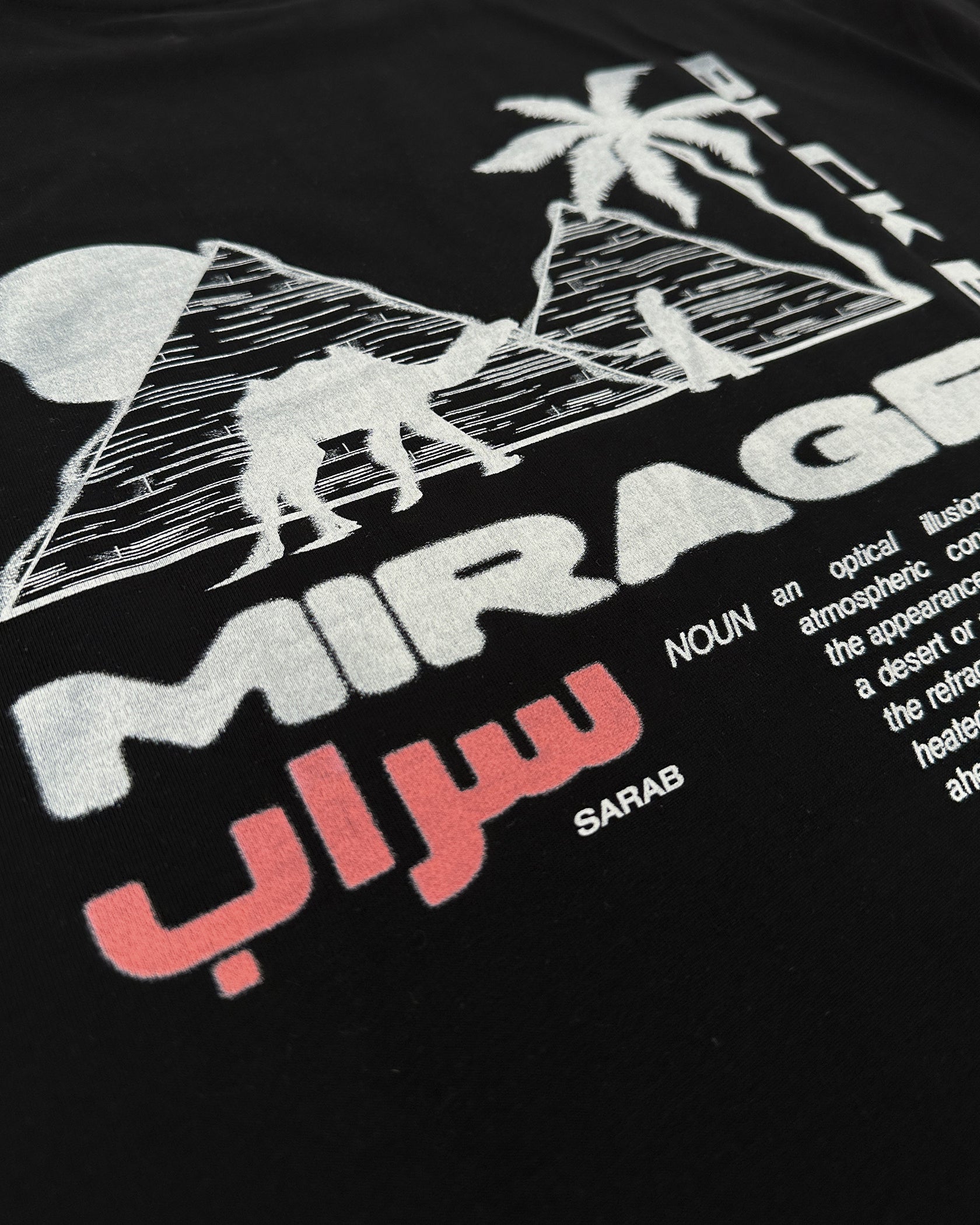 MIRAGE T-SHIRT | Schwarz