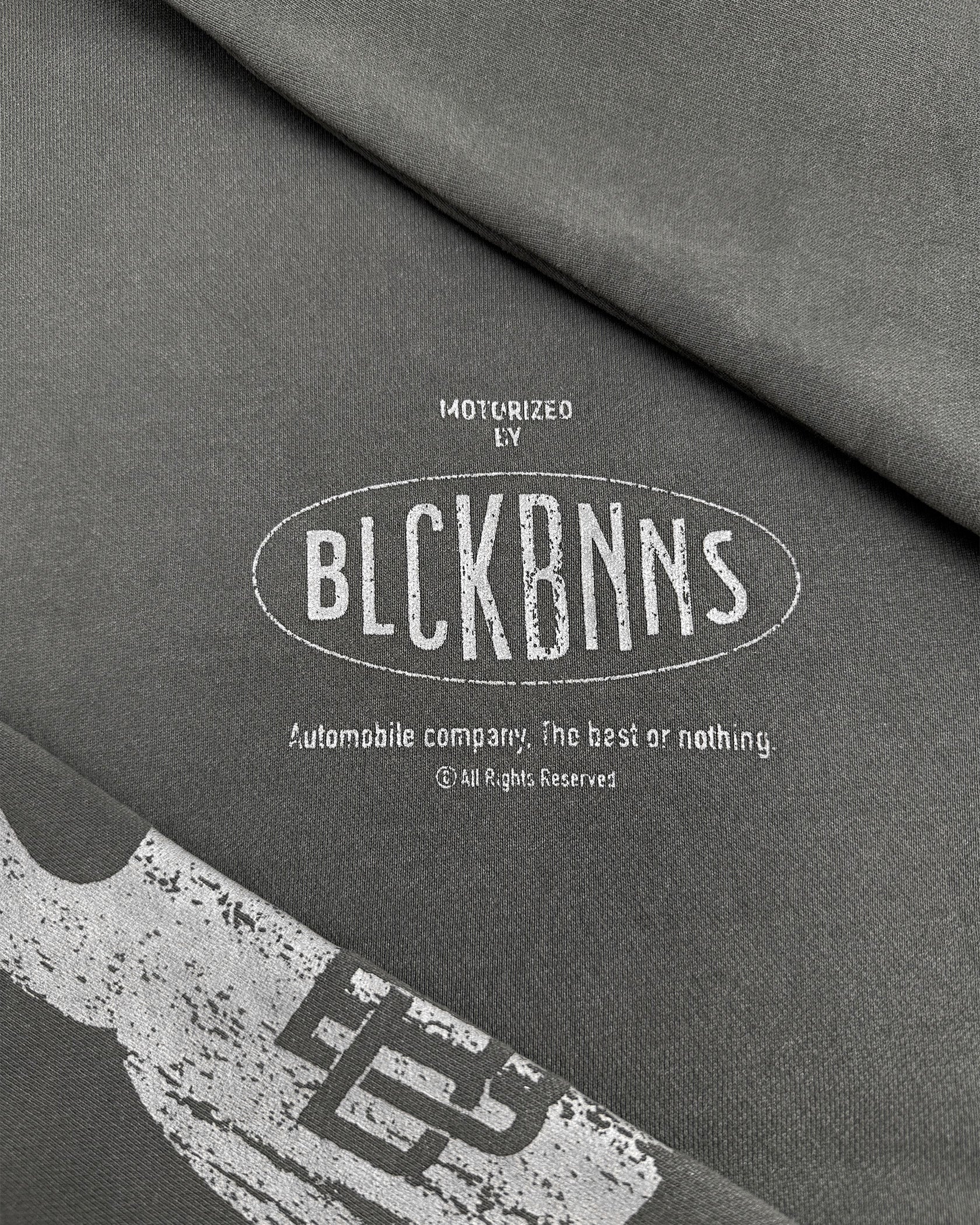 MONO FLAME HOODIE | Schwarz