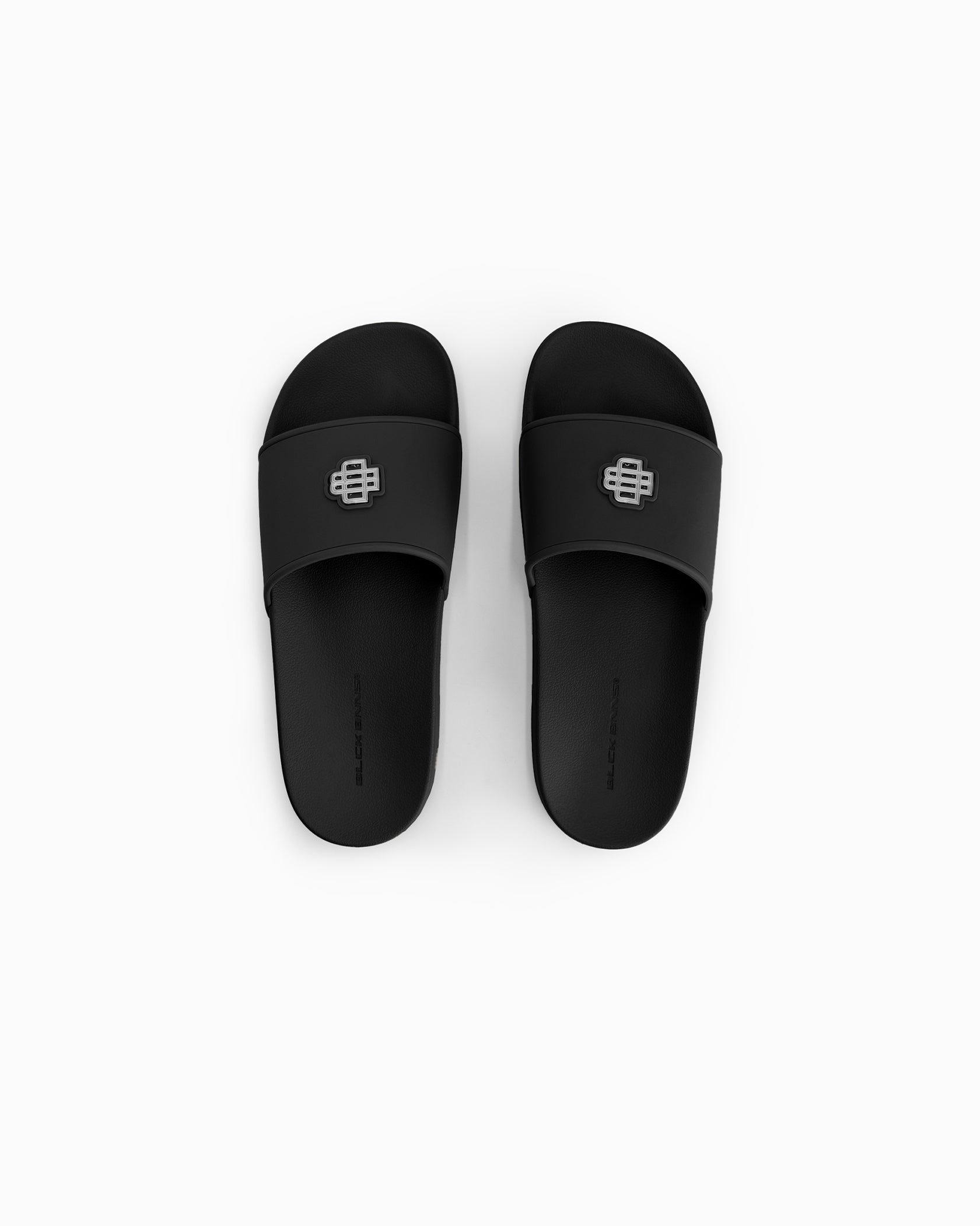 MONOGRAM PLATE SLIDES | Schwarz