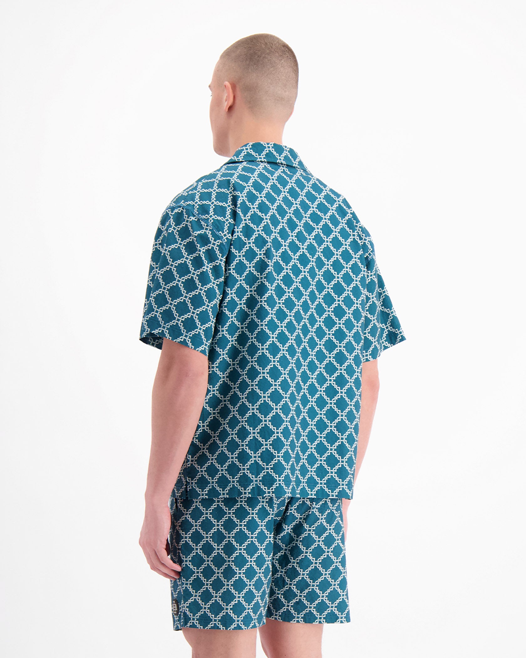 MONOGRAM SHIRT | Grün