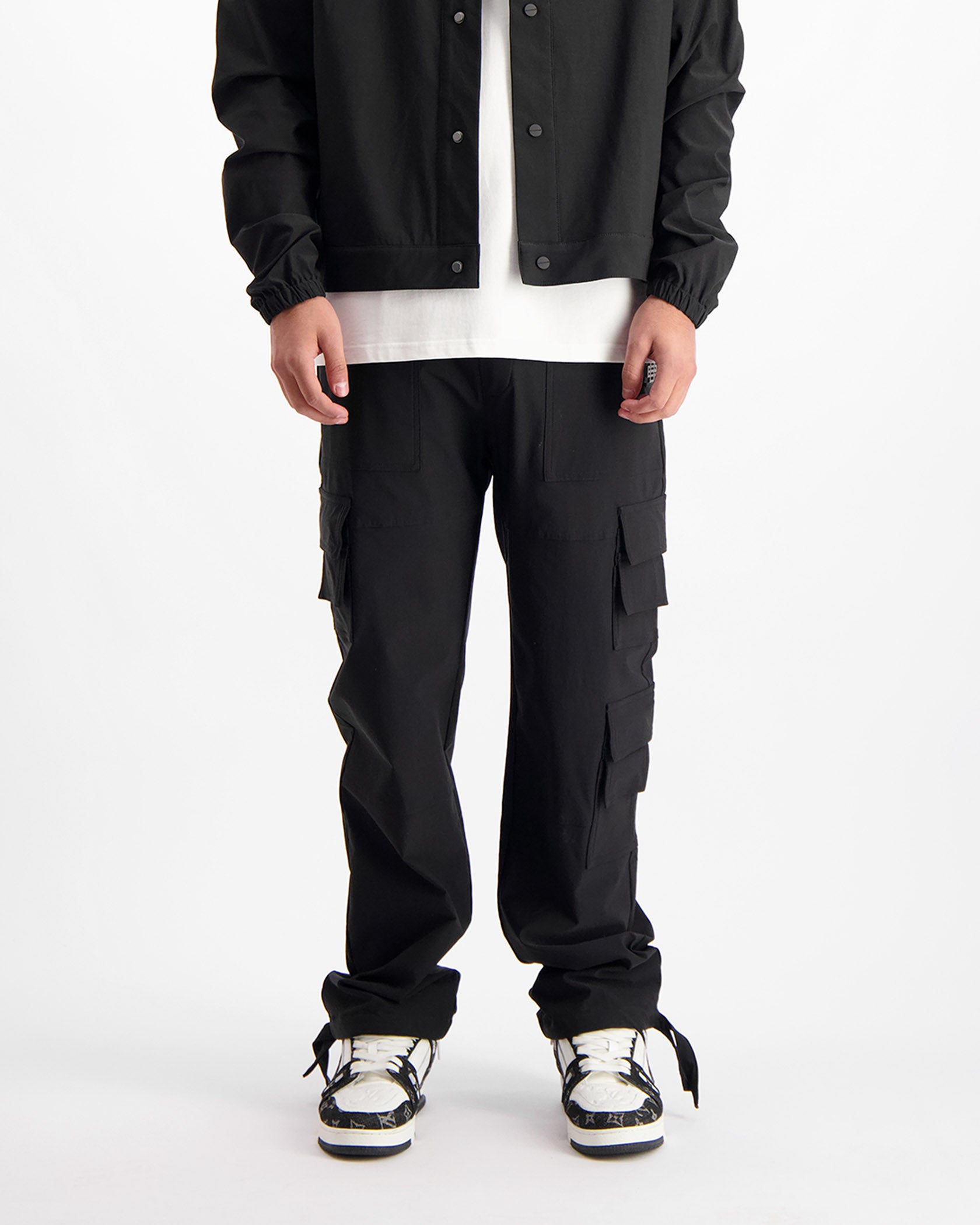 MONOGRAM TECH CARGO PANTS | Schwarz