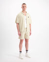 MONOGRAM WAFFLE SHIRT | Beige