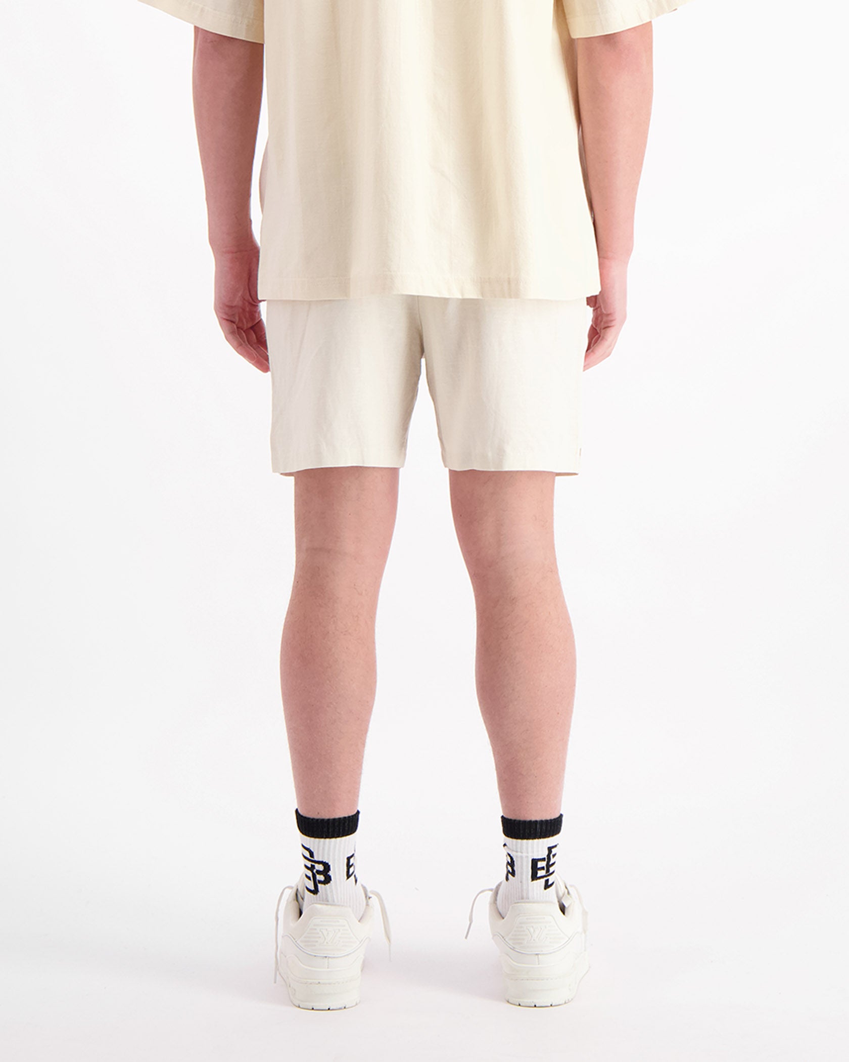 NOMAD LINEN SHORTS | Sand