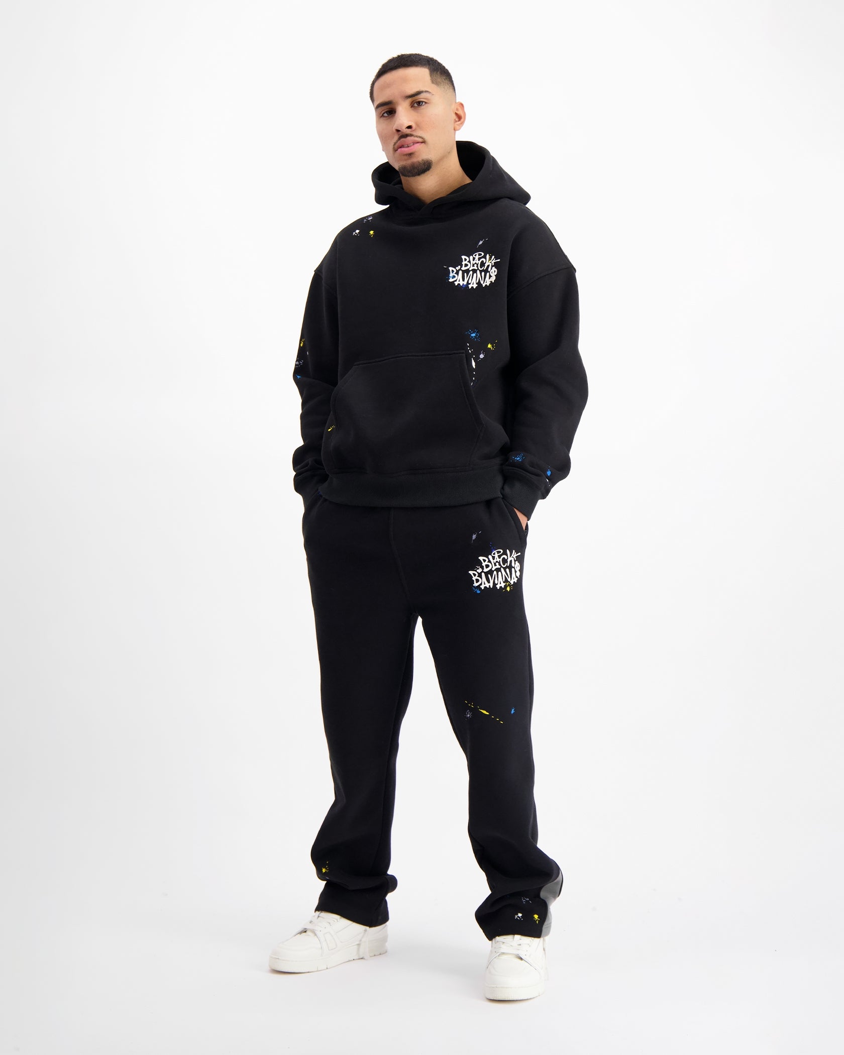 PAINTERS SWEATSUIT | Schwarz
