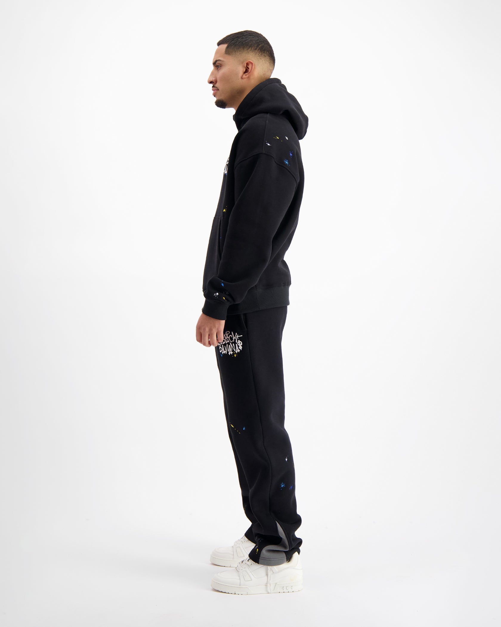 PAINTERS SWEATSUIT | Schwarz