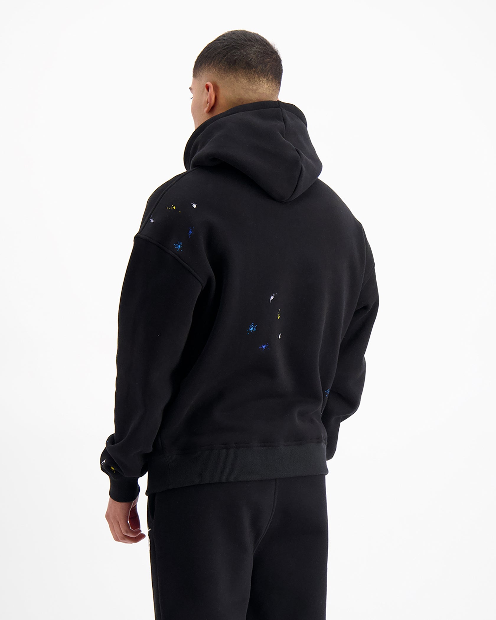PAINTER HOODIE | Schwarz