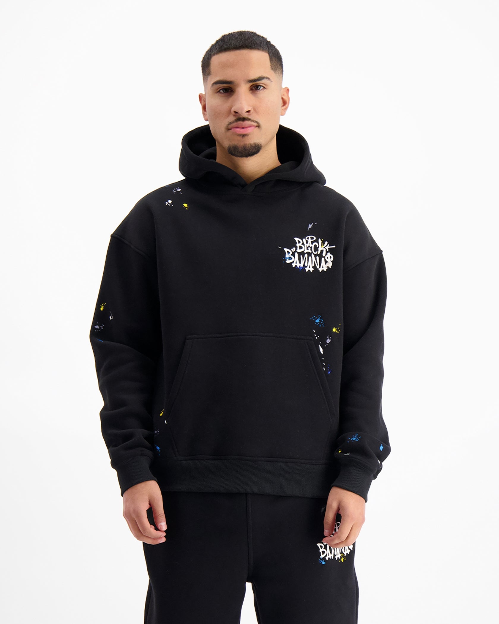 PAINTER HOODIE | Schwarz