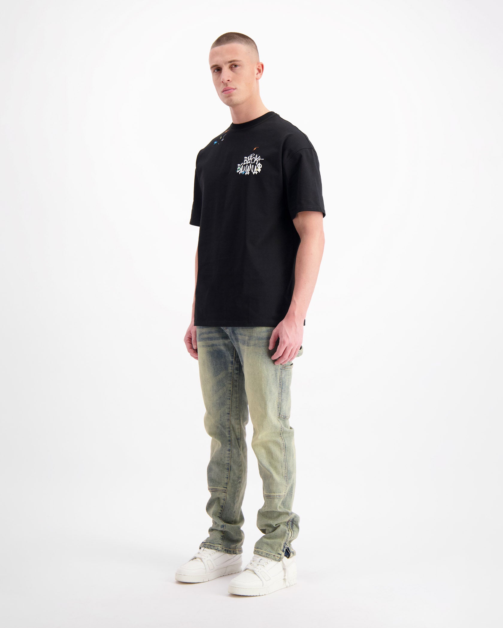 PAINTERS T-SHIRT | Schwarz