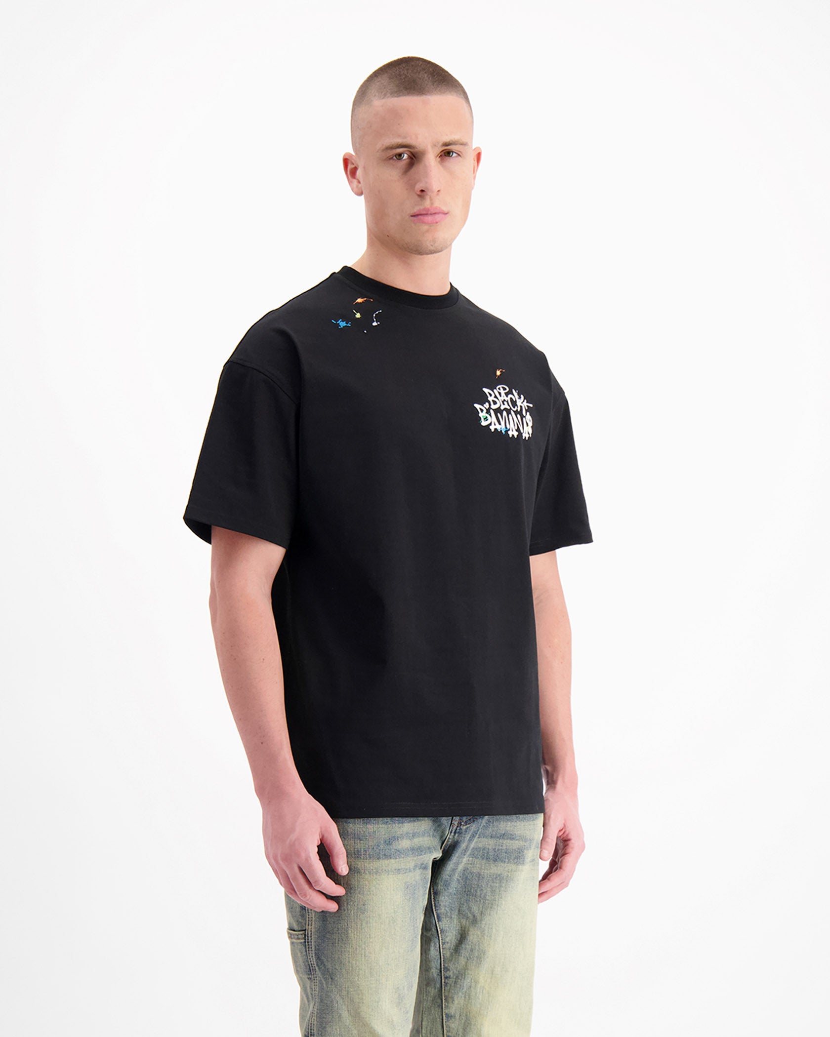 PAINTERS T-SHIRT | Schwarz