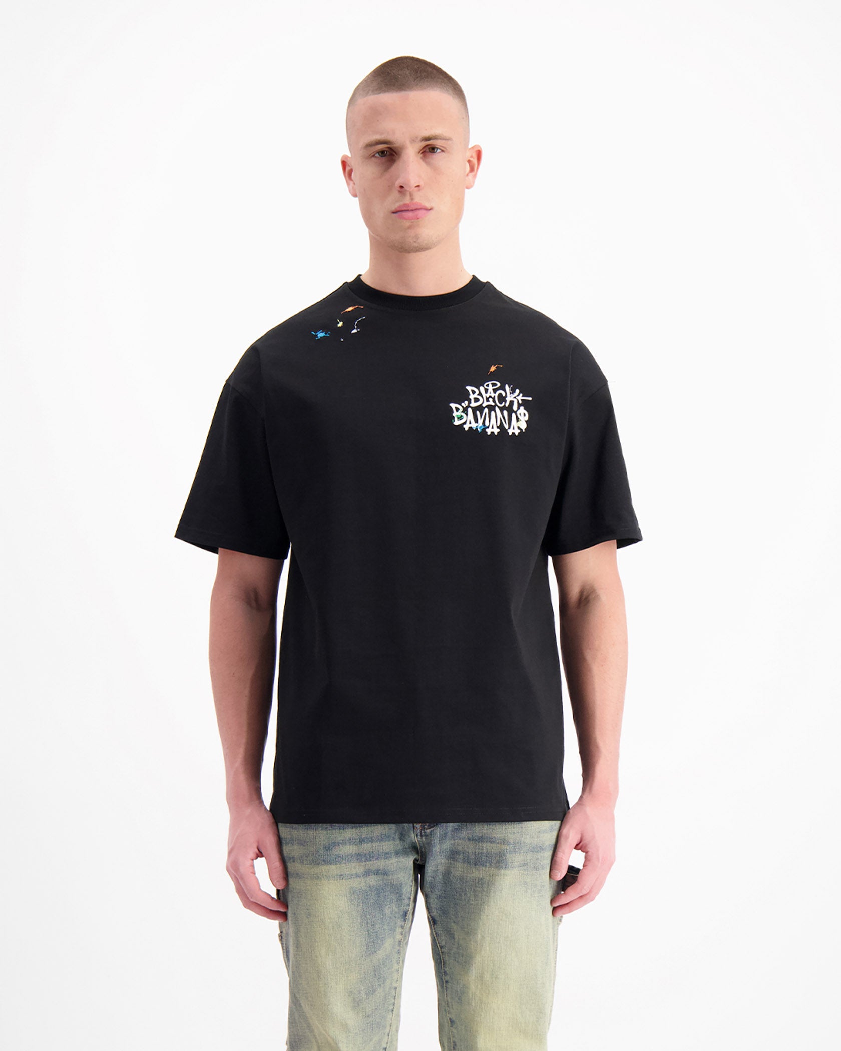 PAINTERS T-SHIRT | Schwarz