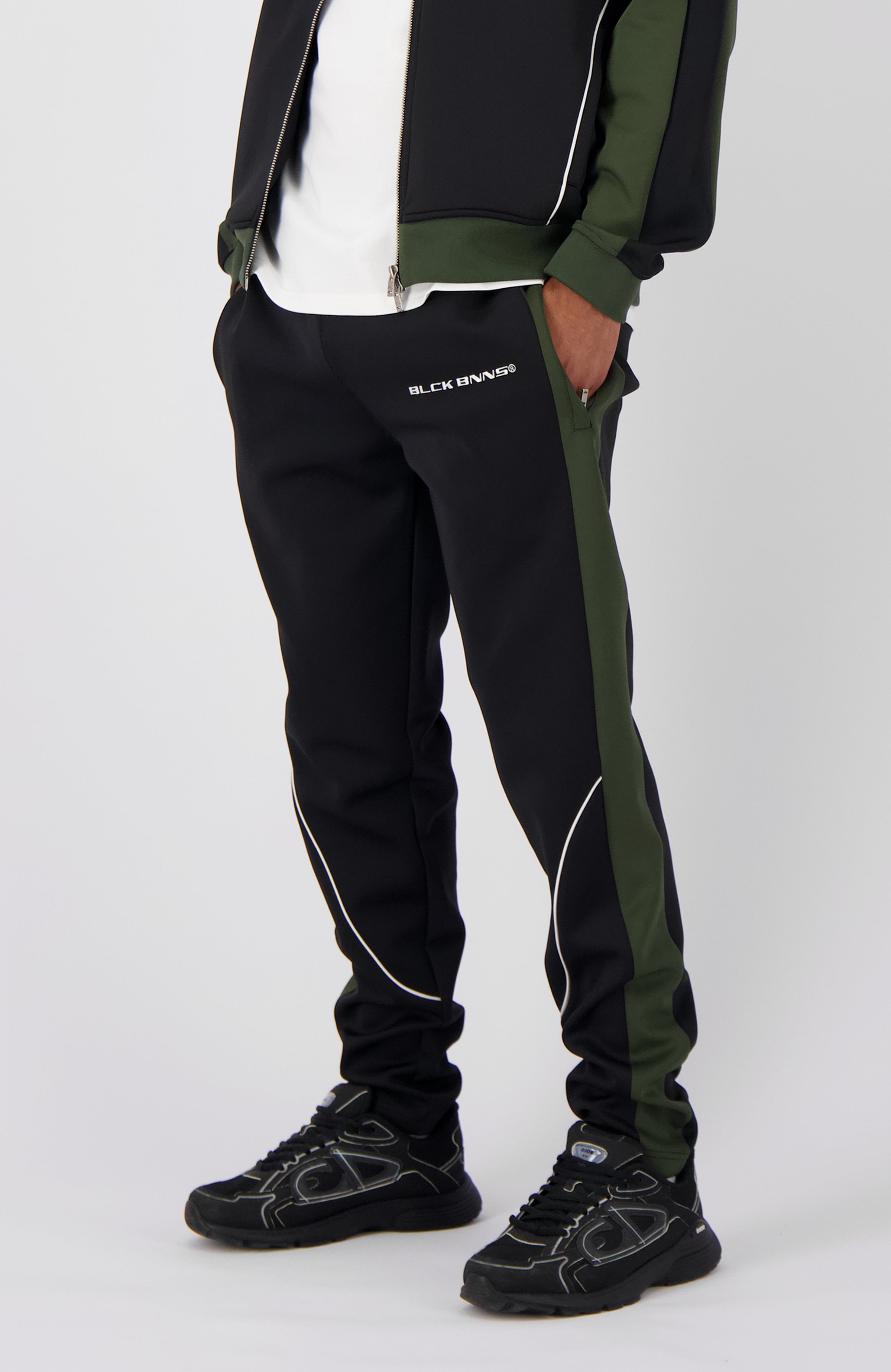 Panel-V2 Trackpants | Moosgrün