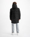 KIDS PLATE PARKA JACKET | Schwarz