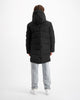 KIDS PLATE PARKA JACKET | Schwarz