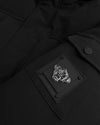 KIDS PLATE PARKA JACKET | Schwarz