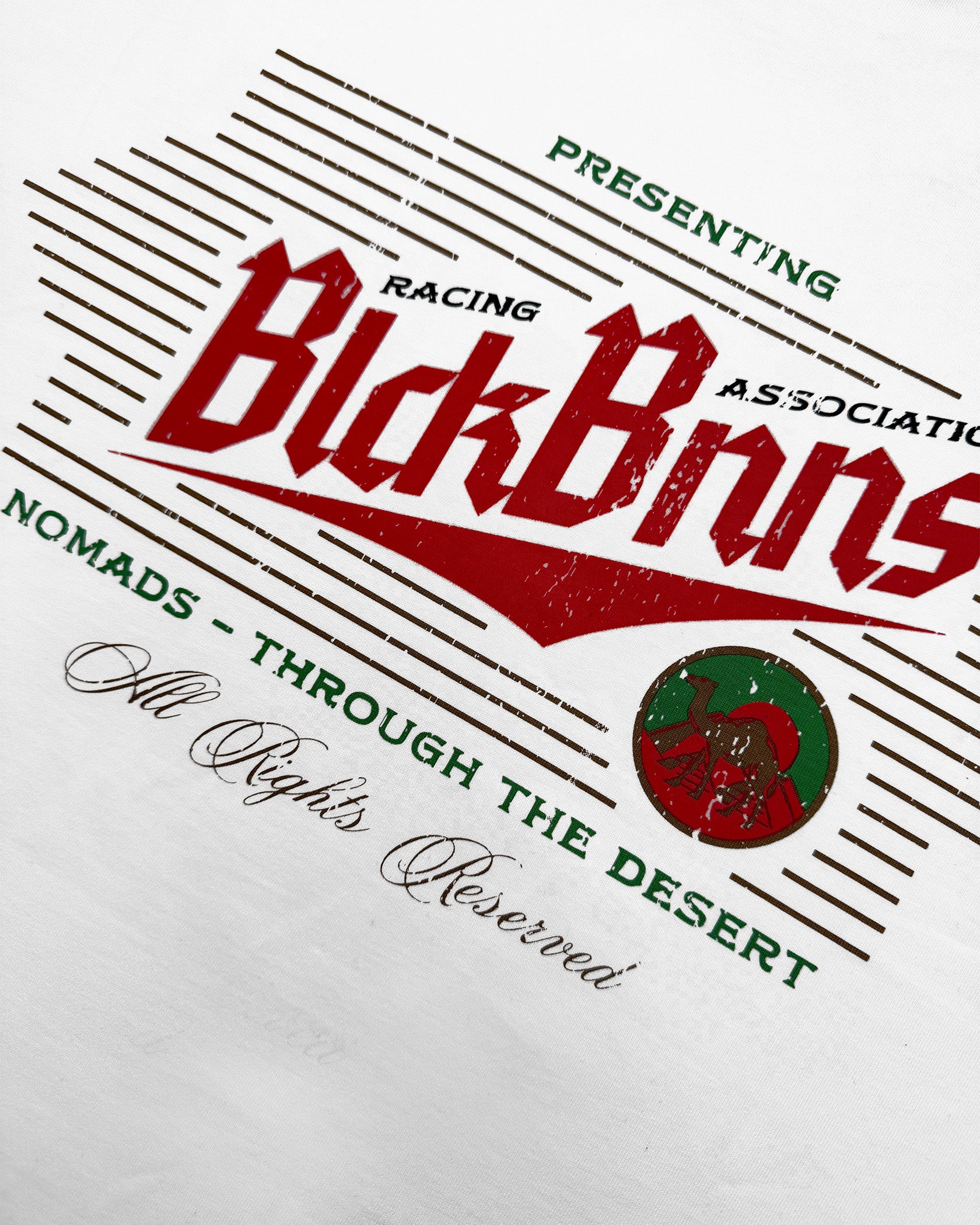 RACING ASSOCIATION T-SHIRT | Weiß