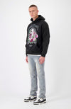 RIBCAGE HOODIE | Washed Black