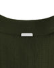 RIBBED KNIT POLO | Grün