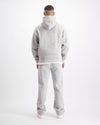 RIPPED MONOGRAM SWEATSUIT | Melange Grau